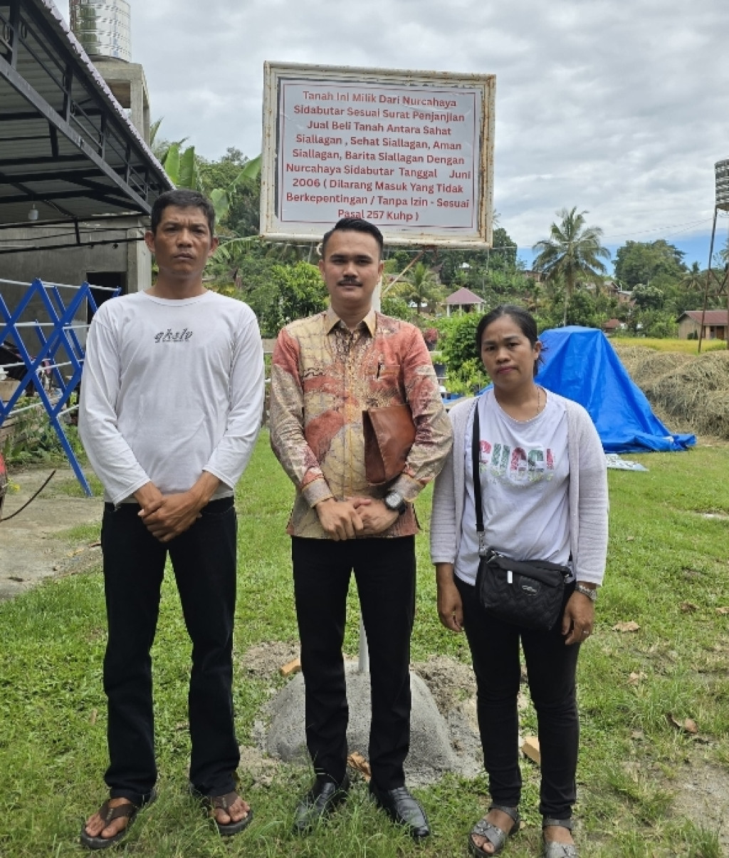 Perkara Rumah di Tuk Tuk Pengacara Serli Napitu Minta Para Pelaku di Tangkap