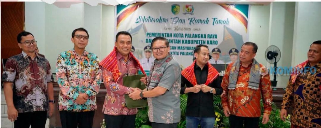 Perluas Jangkauan Pasar Pertanian,Pemkab Karo Gelar Malam Ramah Tamah Dengan Pemkot Palangkaraya,Perpulungen ARIHTA dan Perkolong - Kolong Ikut Hadir.