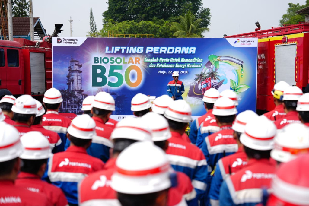 Pertamina Patra Niaga Lakukan Lifting Perdana B50