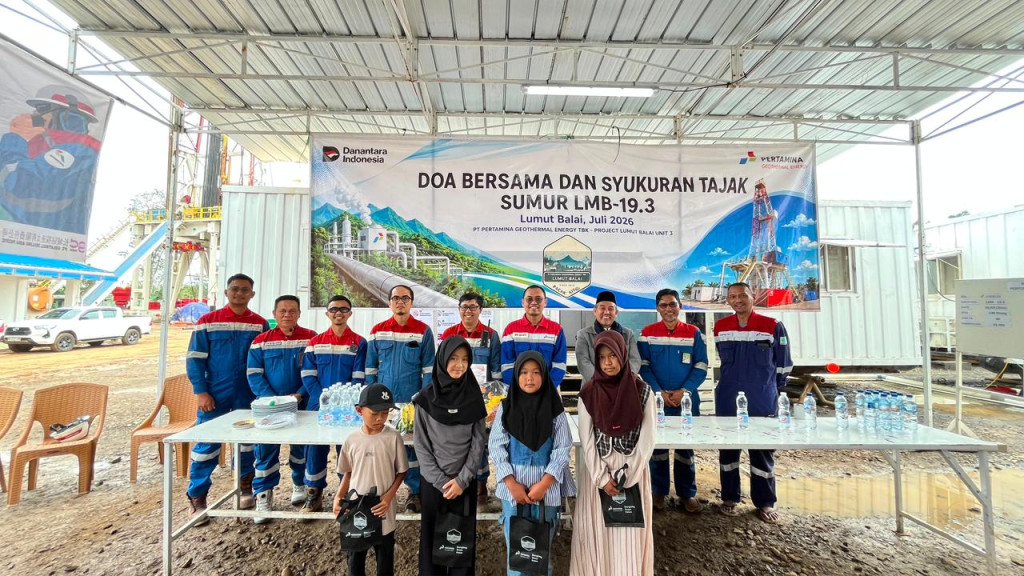 PGE Lumut Balai Resmi Awali Pengeboran Sumur LMB-19.3 untuk PLTP Unit 3 Kapasitas 55 MW
