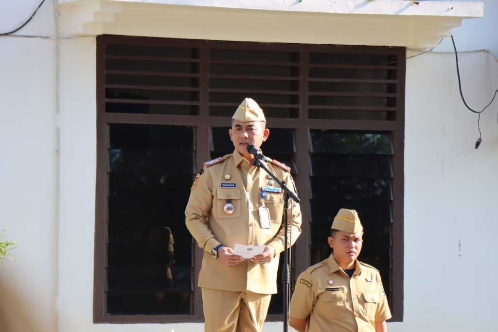 Pimpin Apel Gabungan, Sekdako Binjai Soroti Capaian Strategis Dinas Perhubungan