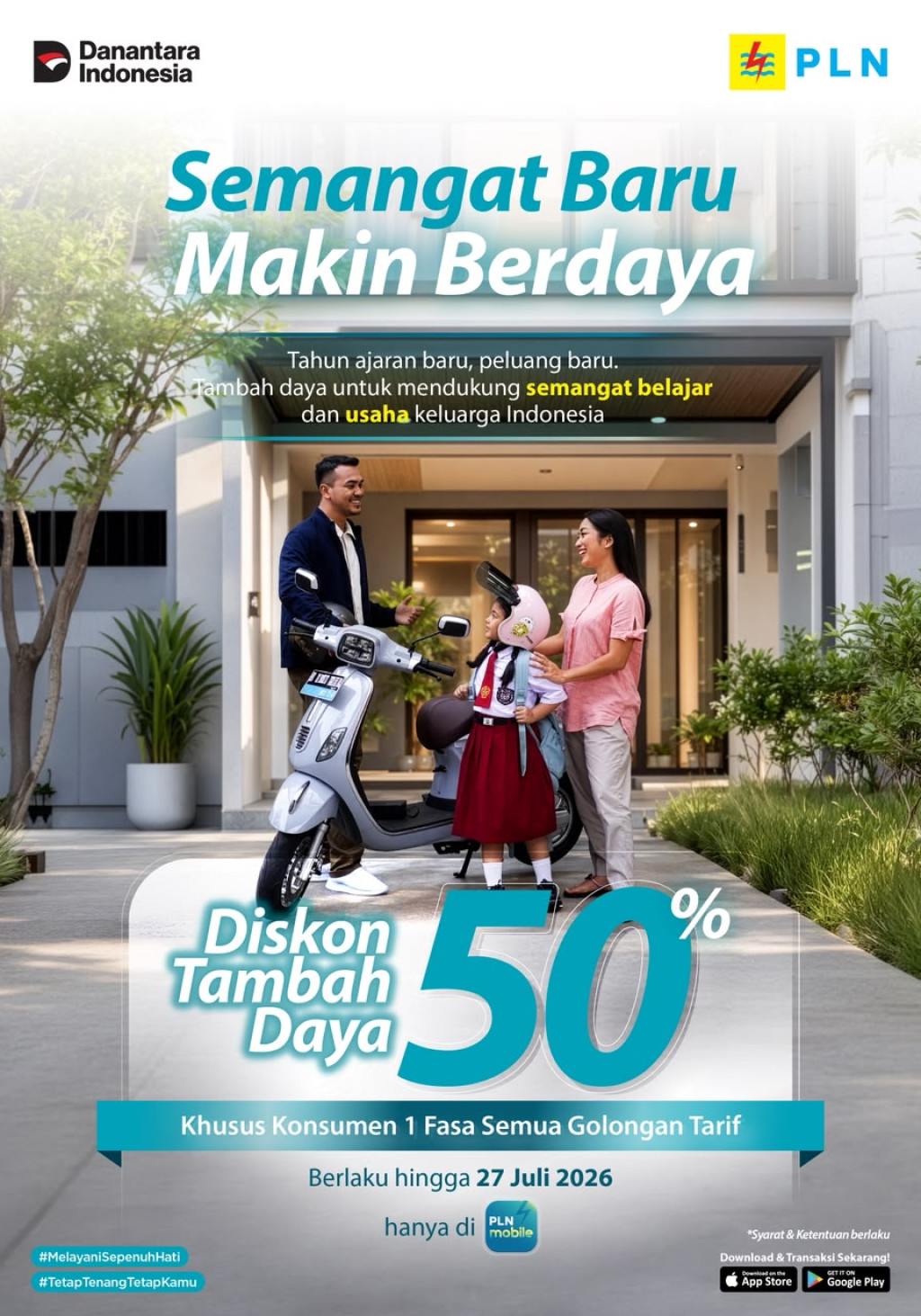 PLN Hadirkan Promo Tambah Daya Listrik Diskon 50 Persen Sambut Tahun Ajaran Baru dan Hari Anak Nasional