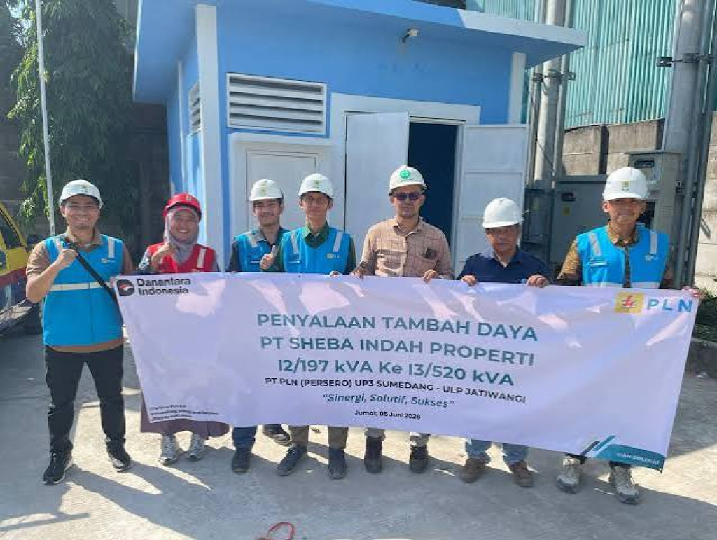 PLN Perkuat Pasokan Listrik untuk Industri, Dukung Ekspansi PT Sheba Indah Properti di Majalengka