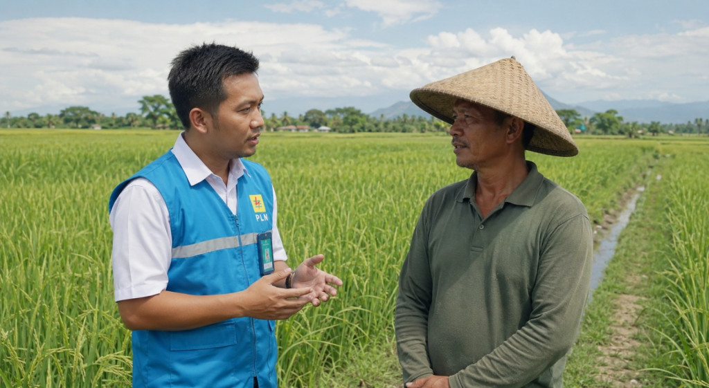 PLN UP3 Sumedang Survey Infrastruktur Listrik untuk Dukung Pompa Air Pertanian