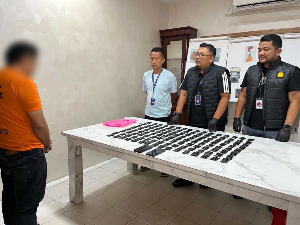 Polisi Bongkar Jaringan Vape Narkoba, Seorang Kurir Ditangkap di Hotel