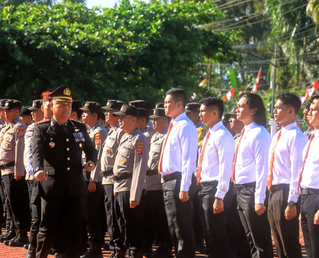 Polres Subulussalam Sukses Laksanakan Upacara Hari Bhayangkara ke-80 dengan Penuh Khidmat ‎