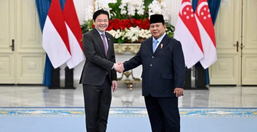 Prabowo Puas Pertemuan Bilateral dengan Lawrence Wong, Hasilkan 26 Kesepakatan