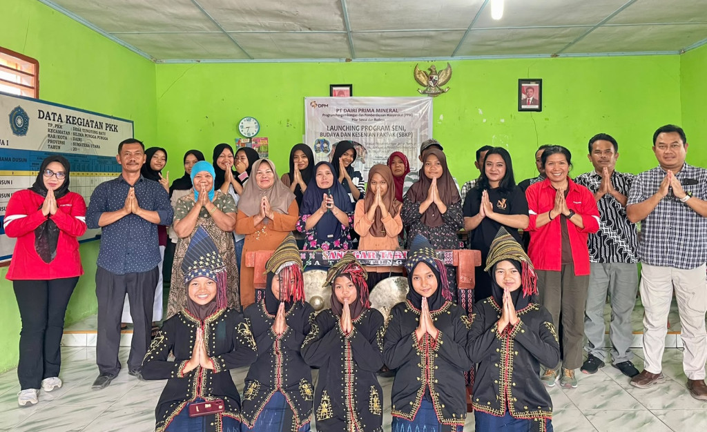 PT Dairi Prima Mineral Dukung Penguatan Tradisi Melalui Aktivasi Seni Budaya