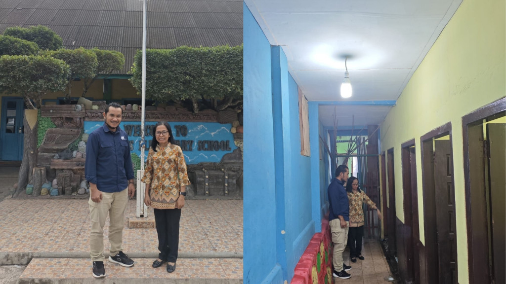 PT SBS Bantu Renovasi WC SD Xaverius Emmanuel, Dukung Lingkungan Belajar Sehat