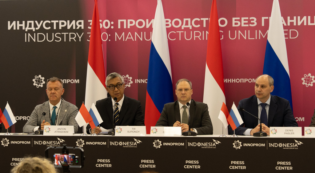 RI Bidik Investasi dan Alih Teknologi Lewat Kemitraan Industri dengan Rusia di INNOPROM 2026