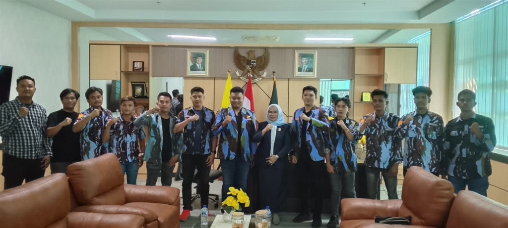 Sapma IPK Kota Binjai Audiensi dengan Ketua DPRD, Siap Dukung Program Pembangunan dan Gelar Turnamen Futsal Se-Sumut