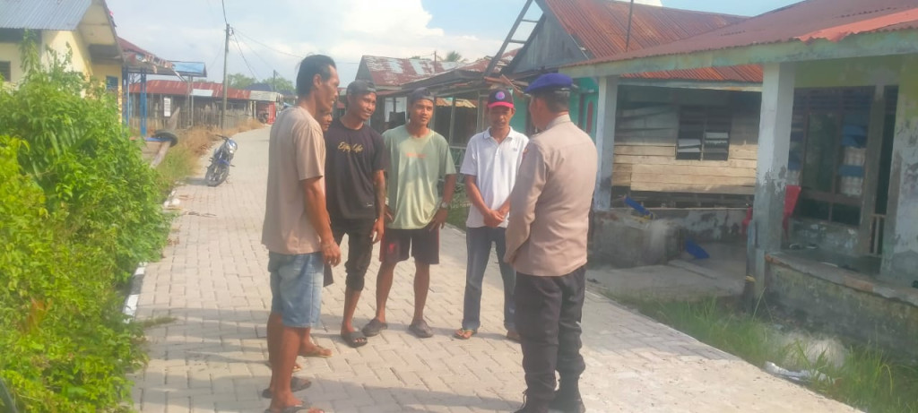 Sat Polairud Polres Langkat Perkuat Sinergi denga Nelayan, Edukasi Kamtibmas dan Kelestarian Lingkungan Pesisir