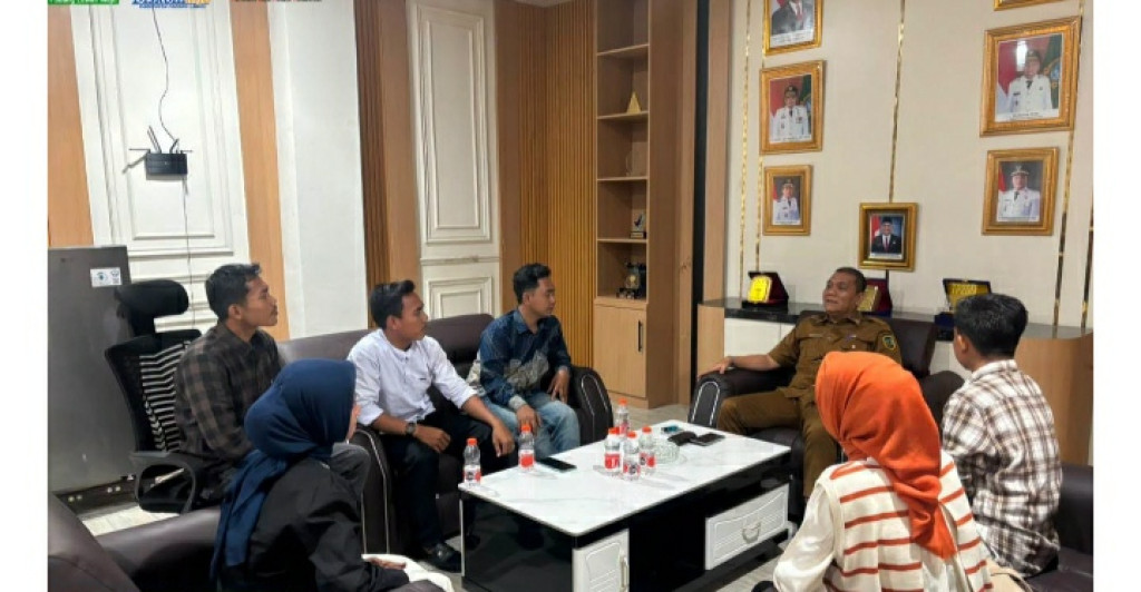 Sekdakab Palas Terima Audensi Generasi Muda dalam Rangka Satukan Barisan Berantas Narkoba