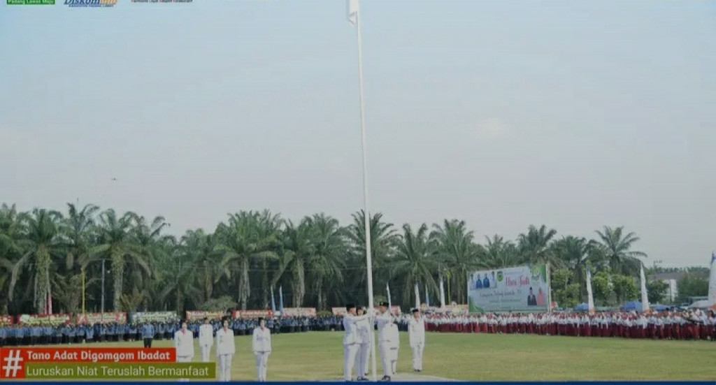 Upacara Peringatan HUT Kabupaten Palas Ke-19 Tahun 2026