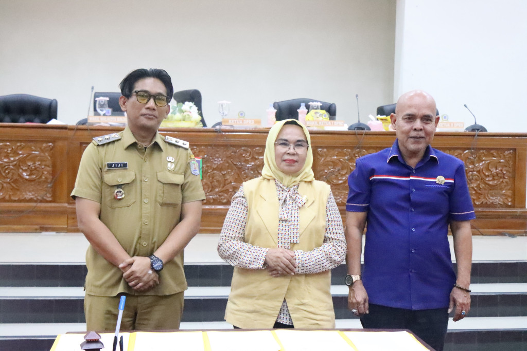 Wakil Wali Kota Binjai Hadiri Penetapan Ranperda Pertanggungjawaban Pelaksanaan APBD TA 2025