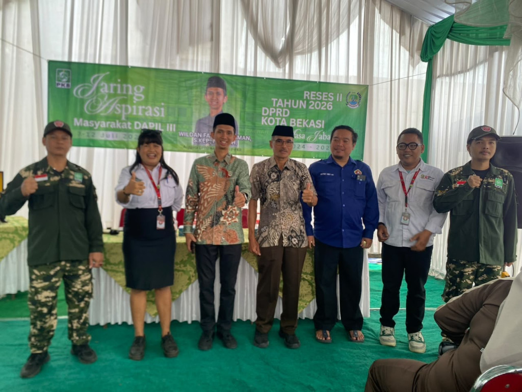 Wildan Fathurrahman Tegaskan Komitmen Dorong Pendidikan, Kesehatan, UMKM, Pemuda, dan Infrastruktur Bantargebang