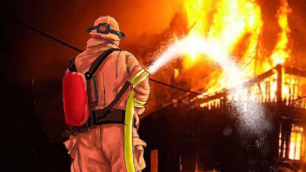 Gedung Pegadaian Jakpus Kebakaran, Petugas Sempat Kesulitan Padamkan Api