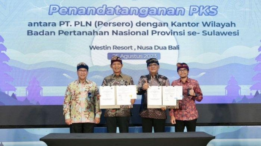 Bersama ATR/BPN, PLN se-Sulawesi Kebut 100 Persen Sertifikasi Aset Kelistrikan