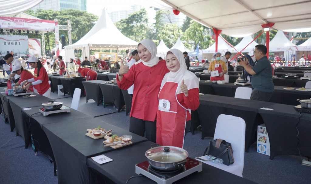 Gunakan Kompor Induksi PLN, Pemko Gelar Lomba Masak Medan Independence Day Festival