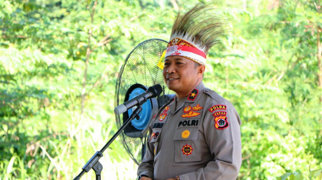 Polda Papua Mengajak Semua Pihak Bersinergi dalam Penanaman Bibit Pohon untuk Generasi Mendatang