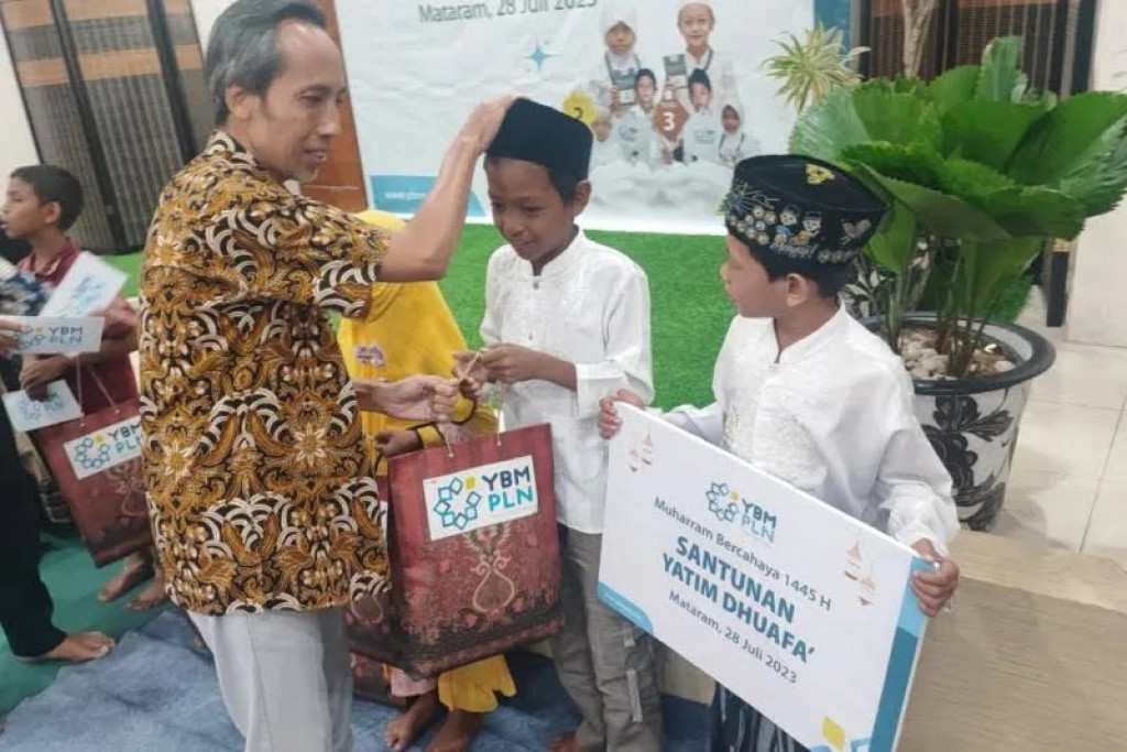 Semarak Bulan Muharam, YBM PLN Santuni 20 Ribu Anak Yatim Dhuafa ...