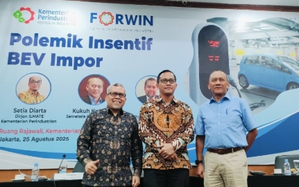 Kemenperin Tagih BYD dkk Produksi Lokal Mobil Listrik Minimal TKDN 40 Persen