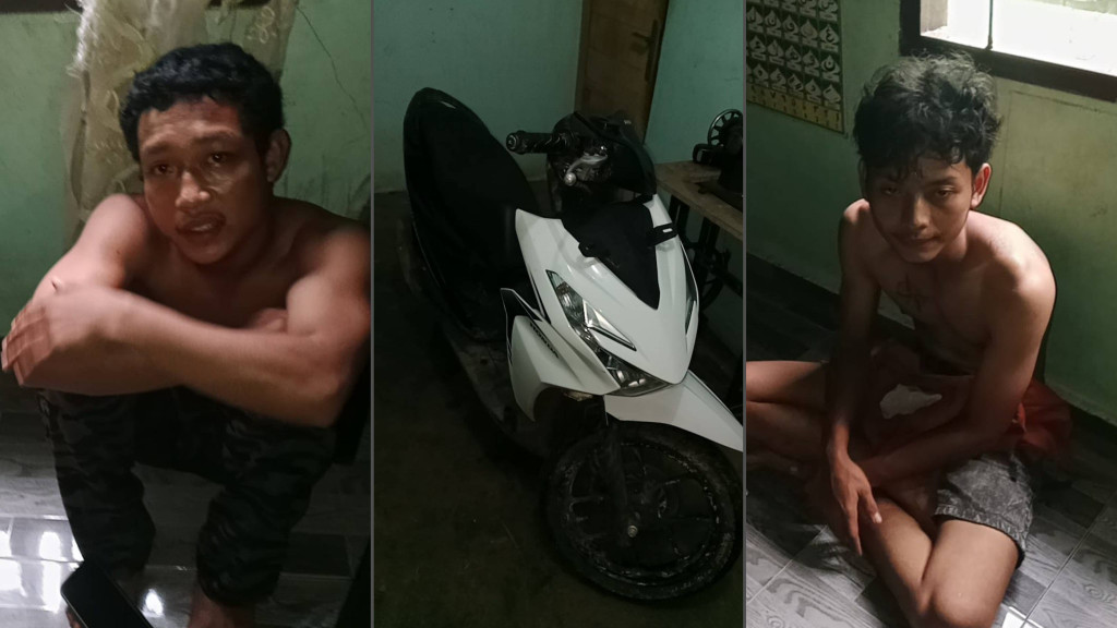 Polisi tangkap Pelaku Pencuri Sepeda Motor di Parkiran PT.BASIC Sei Mangkei