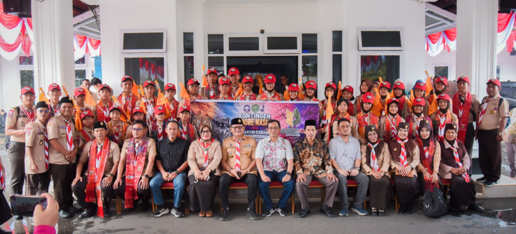 45 Pramuka Padangsidimpuan Siap Kibarkan Nama Daerah di Jambore Nasional XII Cibubur