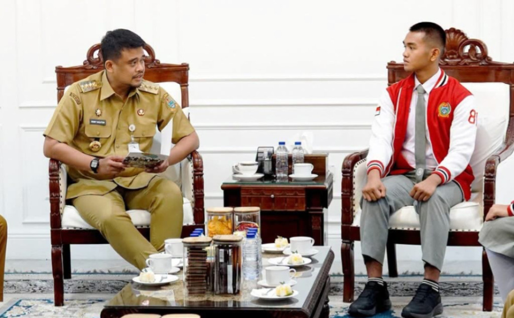Anak Polisi Tapsel Kibarkan Merah Putih di Istana, Gussa Oliver Nainggolan Jadi Paskibraka Nasional