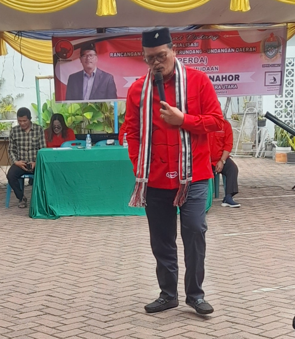 Anggota DPRD Sumut Laksanakan Sosialisasi Ranperda Kepemudaan di Hotel Marbona Doloksanggul