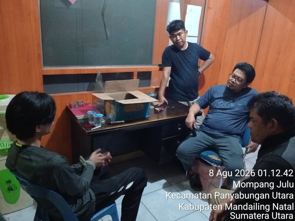BNNK Madina Gelar Kegiatan Patroli Ditempat Rawan Pelintasan Peredaran Narkoba Jenis Ganja dalam Operasi Saber Bersinar 2026, Pelaku Seorang Mahasiswa