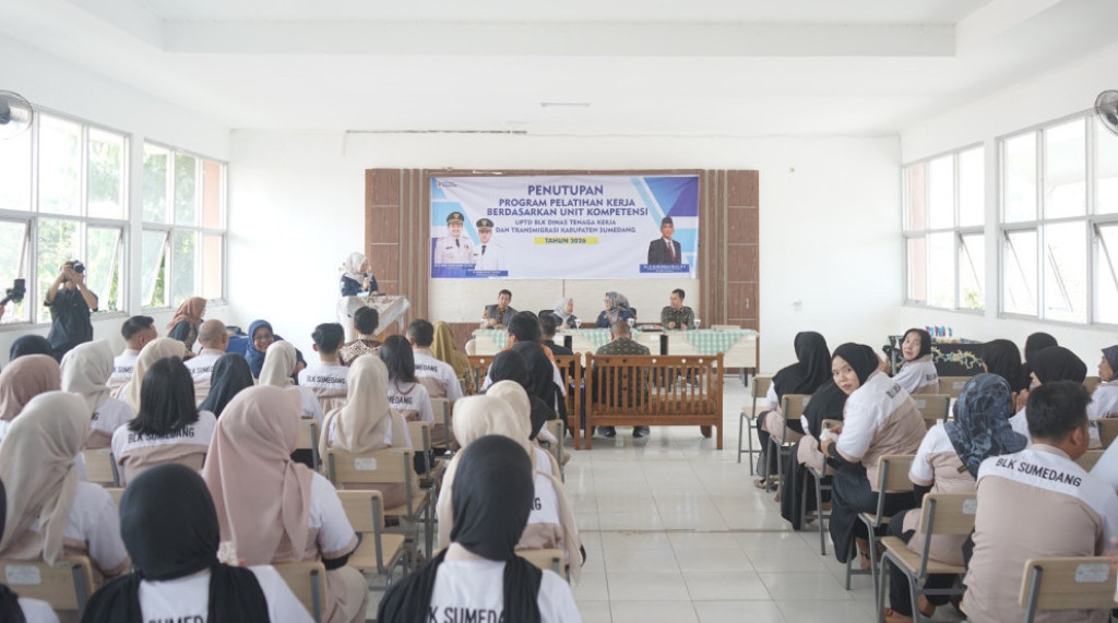 BPJS Ketenagakerjaan dan Pemprov Jabar Tutup Program Persiapan Kerja bagi Penerima Manfaat Klaim di BLK Sumedang