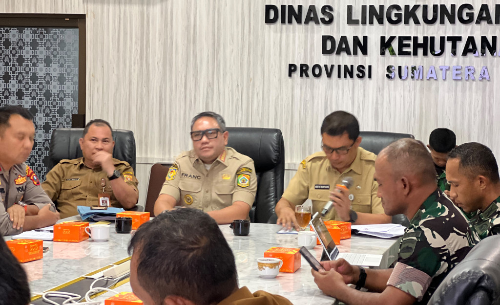 Bupati Pakpak Bharat Hadiri Rapat Penertiban Kawasan Hutan di Pakpak Bharat dan Dairi