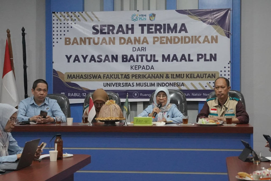 Dari Amanah Zakat untuk Pendidikan, YBM PLN Dukung Mahasiswa FPIK UMI