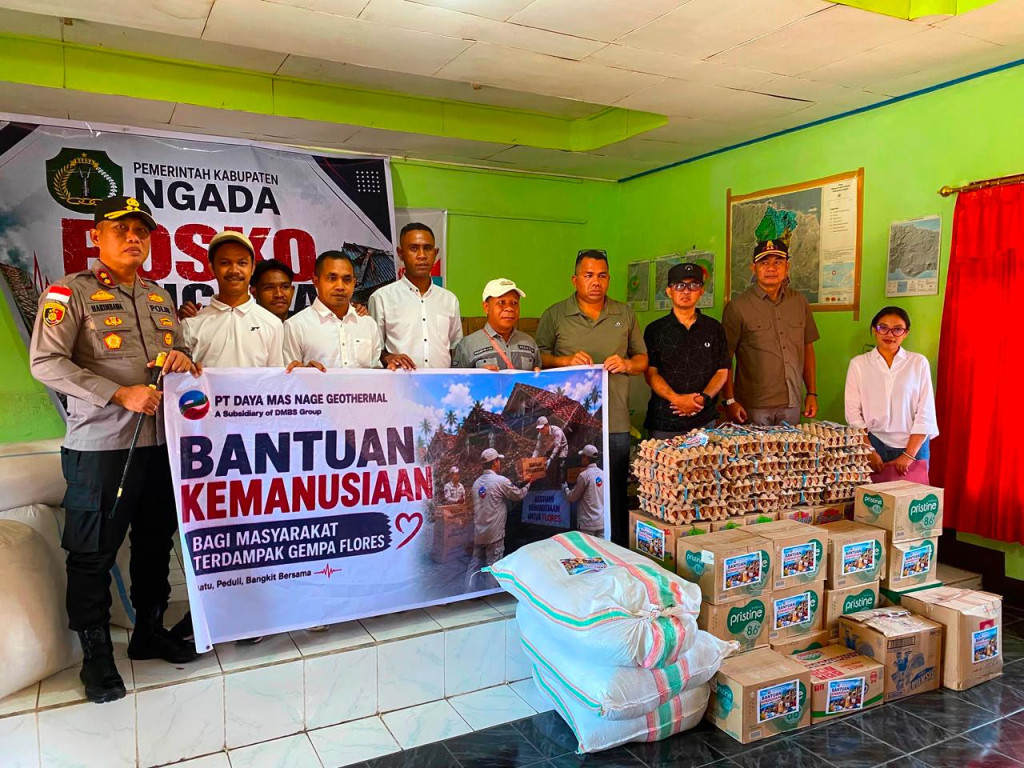 DMNG Gerak Cepat Bantu Korban Gempa Ngada, Distribusi Logistik Tembus Wilayah Terpencil