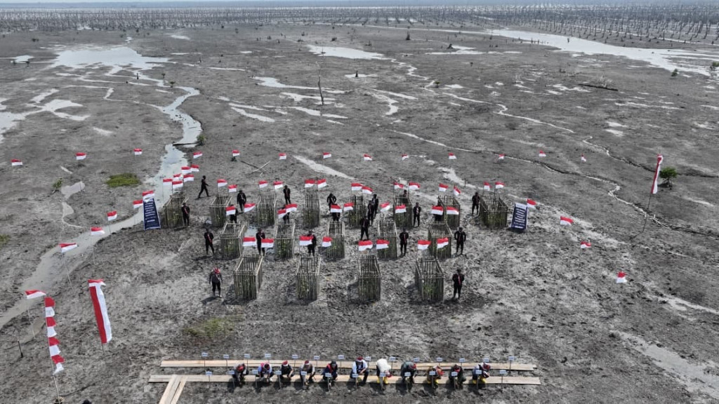 Ekspedisi Merah Putih Presisi Polda Riau Jangkau Kuala Selat, Dorong Pemulihan 1.000 Hektare Pesisir Terdampak Abrasi