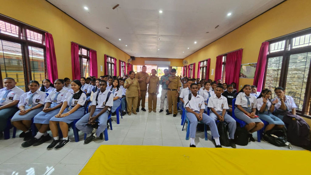 Program Strategis Pala Unggul, Pemkab Fakfak Bimtek Pelajar Milenial di 4 SMA/SMK