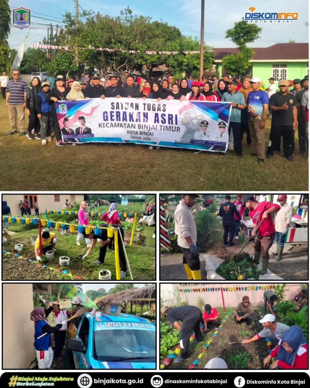 Gerakan ASRI, Langkah Bersama Wujudkan Binjai yang Bersih dan Nyaman
