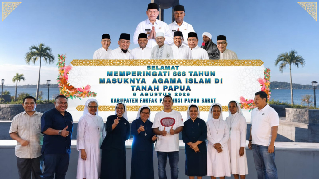 Gereja Katolik Fakfak Ajak Umat Sukseskan Peringatan 666 Tahun Islam Masuk Papua, Jaga Keamanan dan Ketertiban