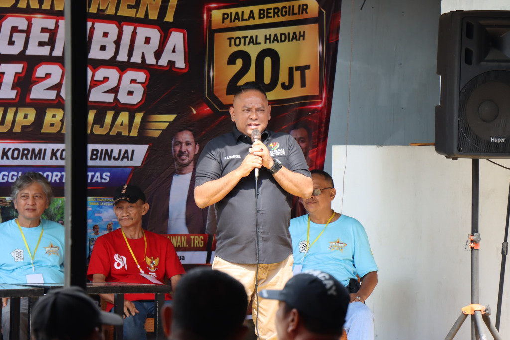 Go-Troup Gembira Cup I 2026 Resmi Dibuka, Wakil Wali Kota Binjai Ajak Peserta Junjung Sportivitas