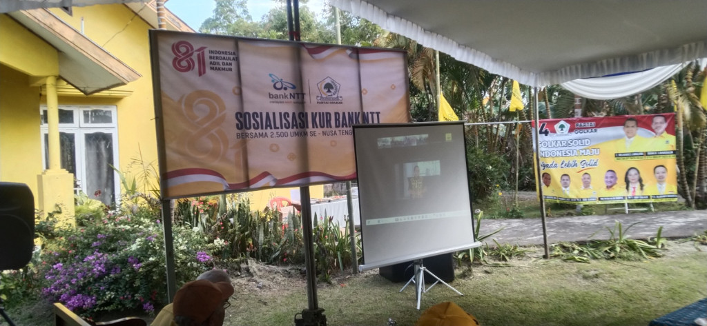 Golkar NTT Jadi Pionir, 2.800 Pelaku UMKM Dibidik KUR Bank NTT