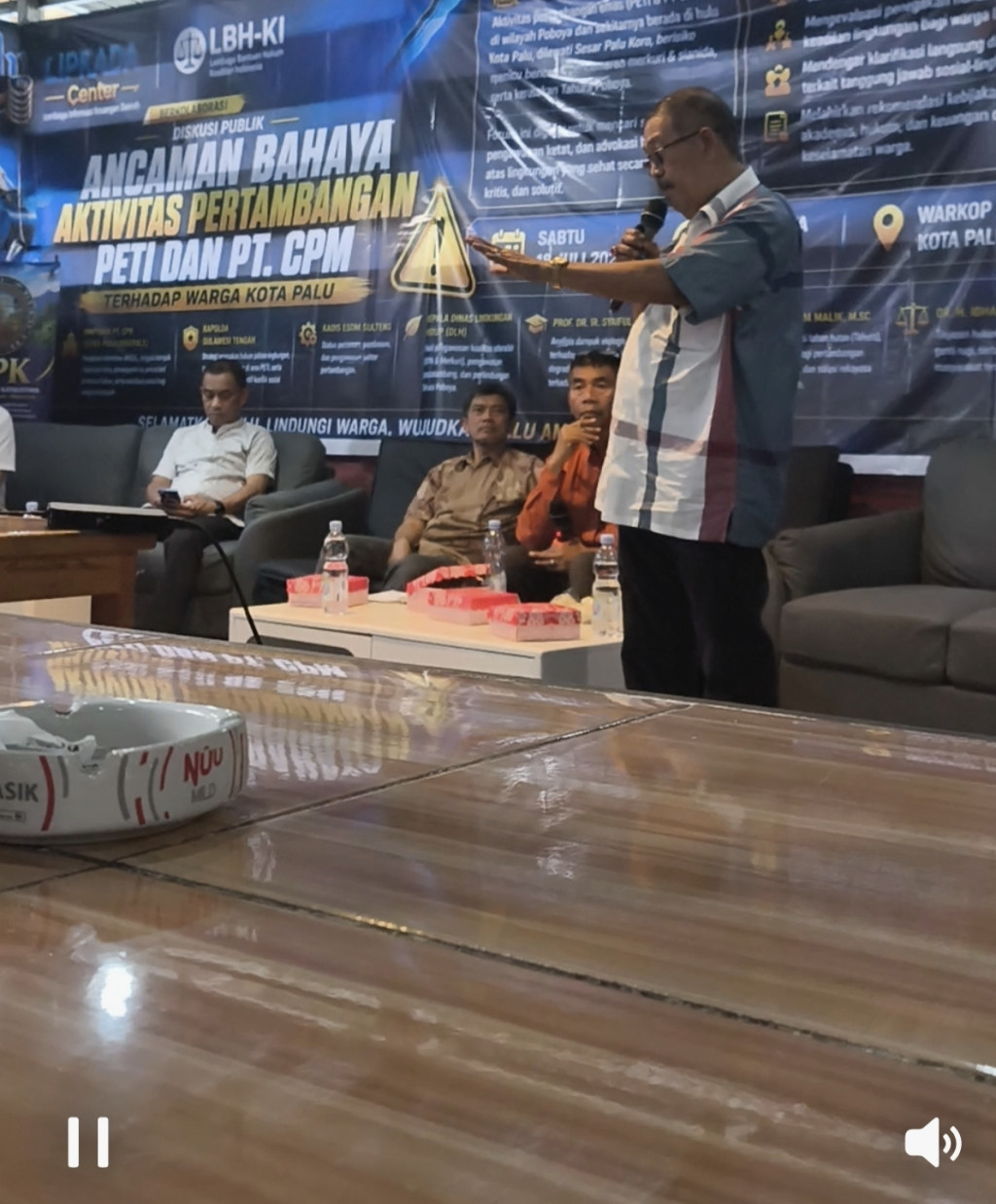 Guru Besar Untad Peringatkan Risiko Intrusi dan Pencemaran Akibat Tambang Underground CPM di Atas Kota Palu