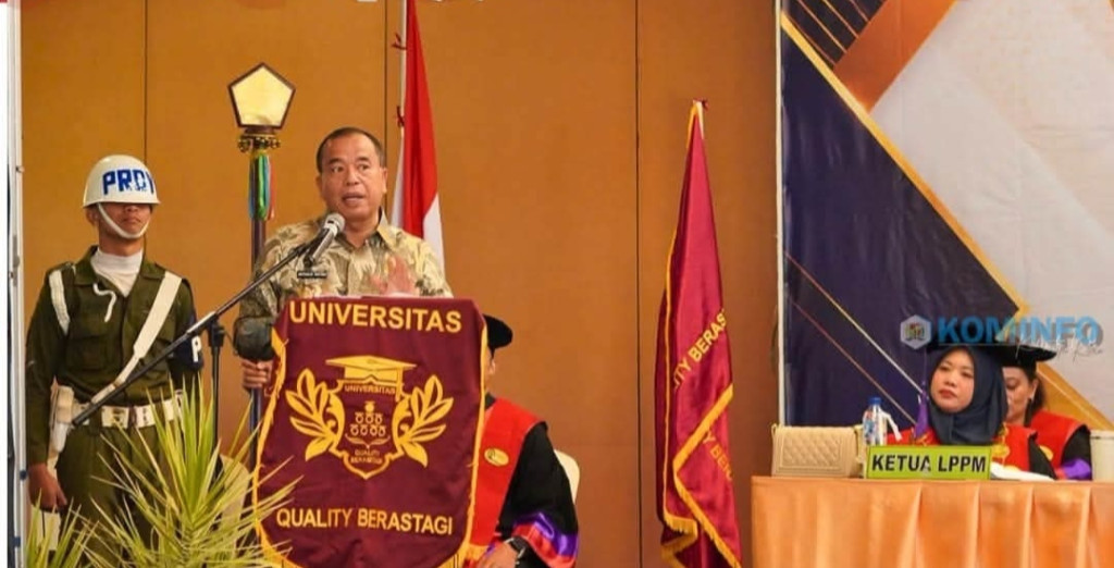 Hadiri Wisuda Sarjana Universitas Quality Berastagi,Bupati Karo:Ingat Kerja Keras dan Pengorbanan Orang Tua Gunakan Pengetahuan Ditengah Masyarakat