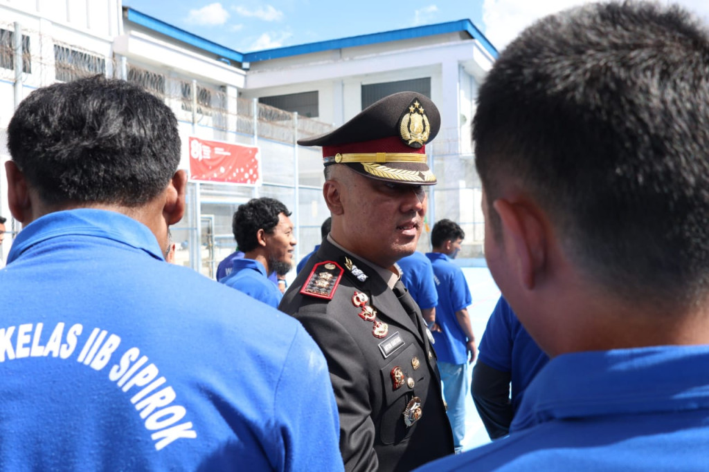 HUT Ke-81 RI, 135 Warga Binaan Rutan Sipirok Dapat Remisi, 3 Langsung Bebas