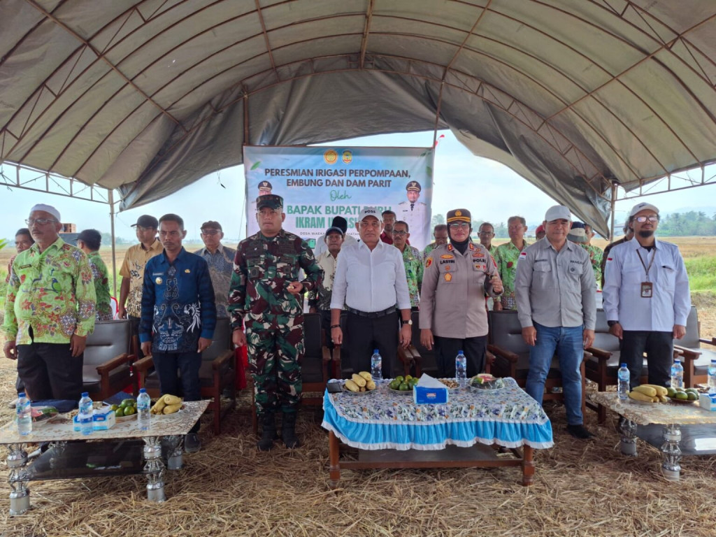 Kabupaten Buru Perkuat Irigasi, Kejar Swasembada Padi