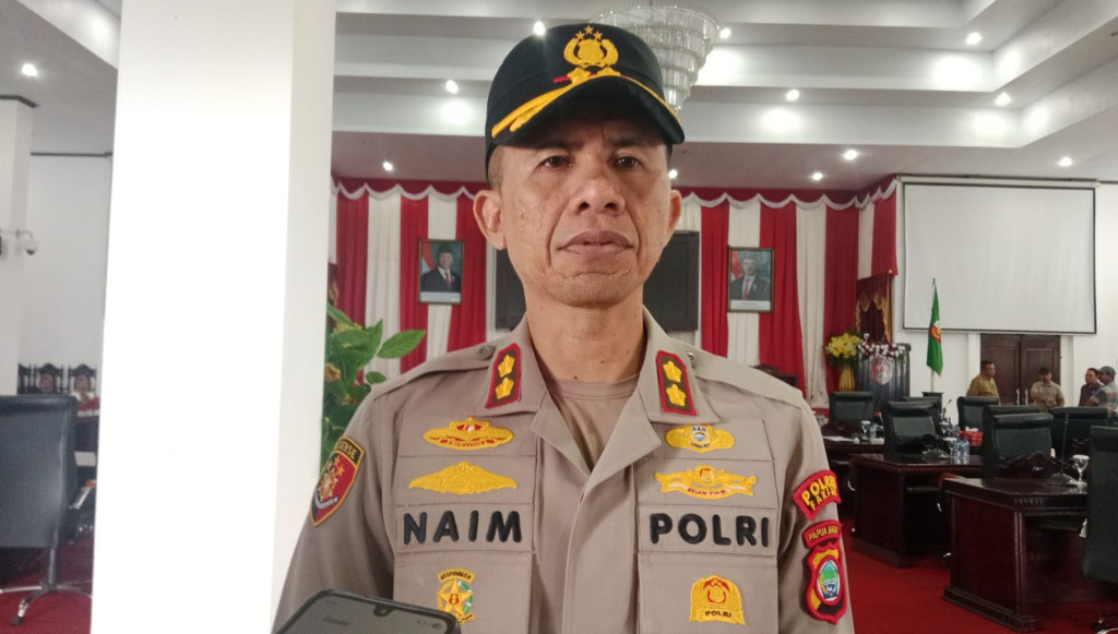 Kapolres Fakfak Turun Langsung Amankan Audiensi Aliansi Pemuda dan Masyarakat Kokas