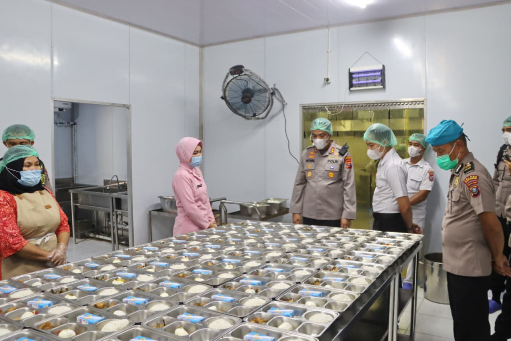 Kapolres Padangsidimpuan Cek Dapur SPPG, Pastikan Makanan Higienis dan Aman Dikonsumsi