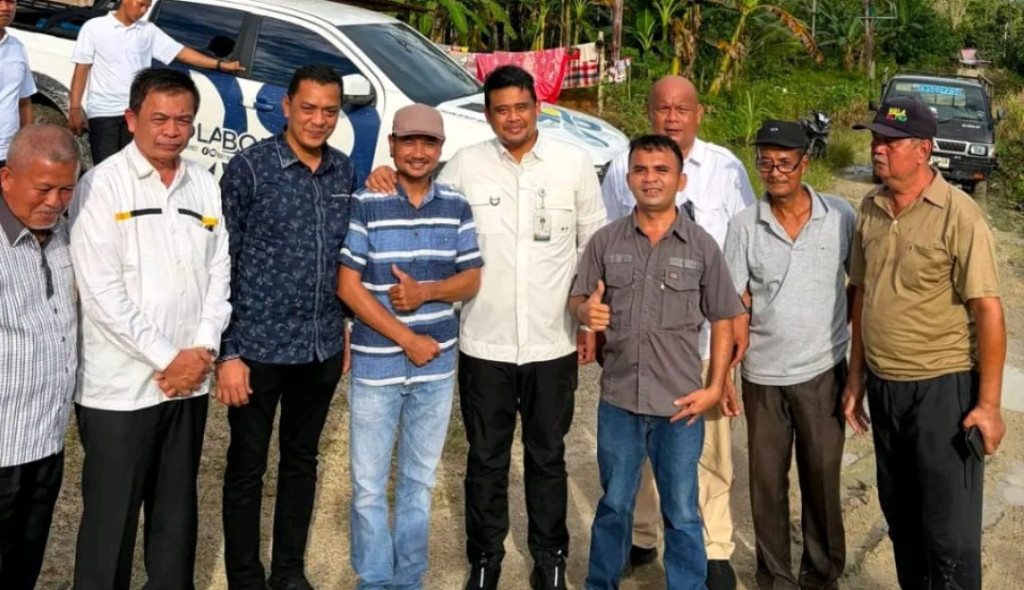 Ke Alasa, Gubernur Sumut Kunjungi Sekolah dan Tinjau Jalan Ring Road