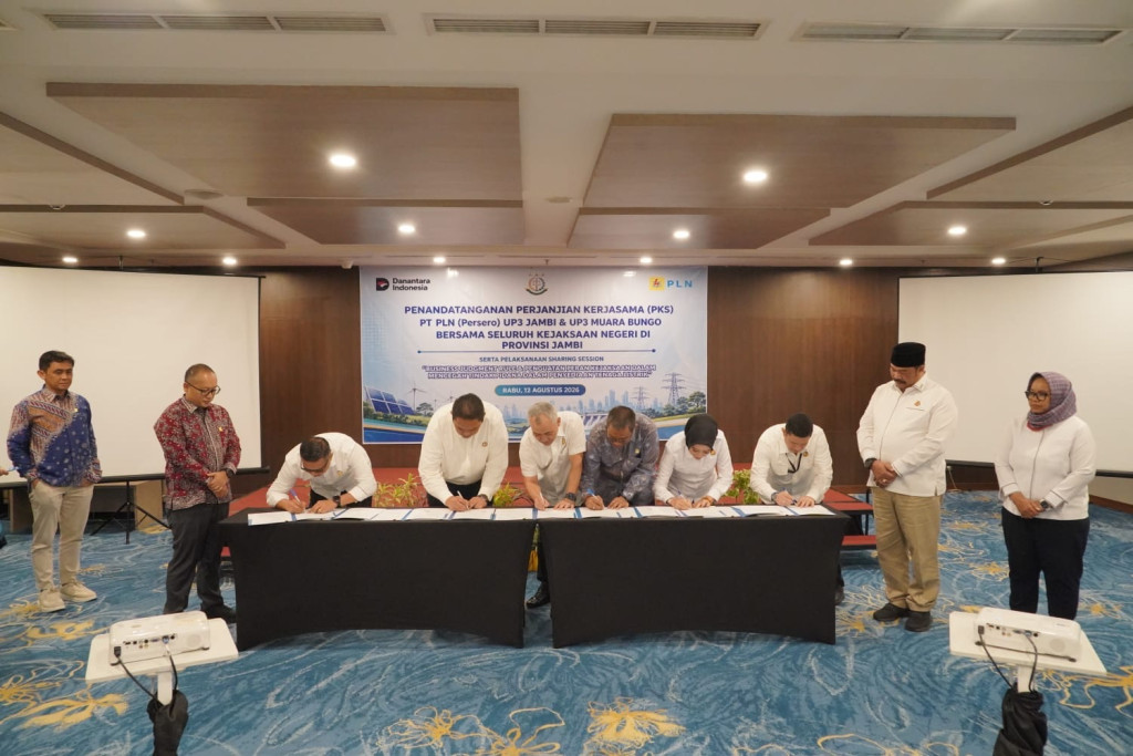 Kejati Jambi dan PLN Perkuat Sinergi Hukum, Dorong Pencegahan Penyalahgunaan Tenaga Listrik