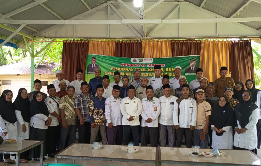 Kemenag Tapteng Gelar Pembinaan BKM, Khatib, dan Imam